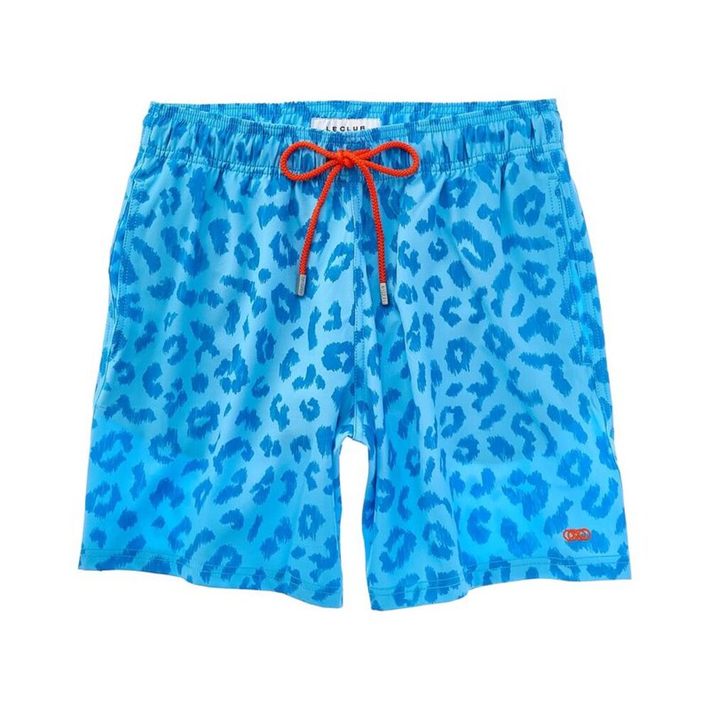 Le Club Mens  Ember Swim Trunk, Blue